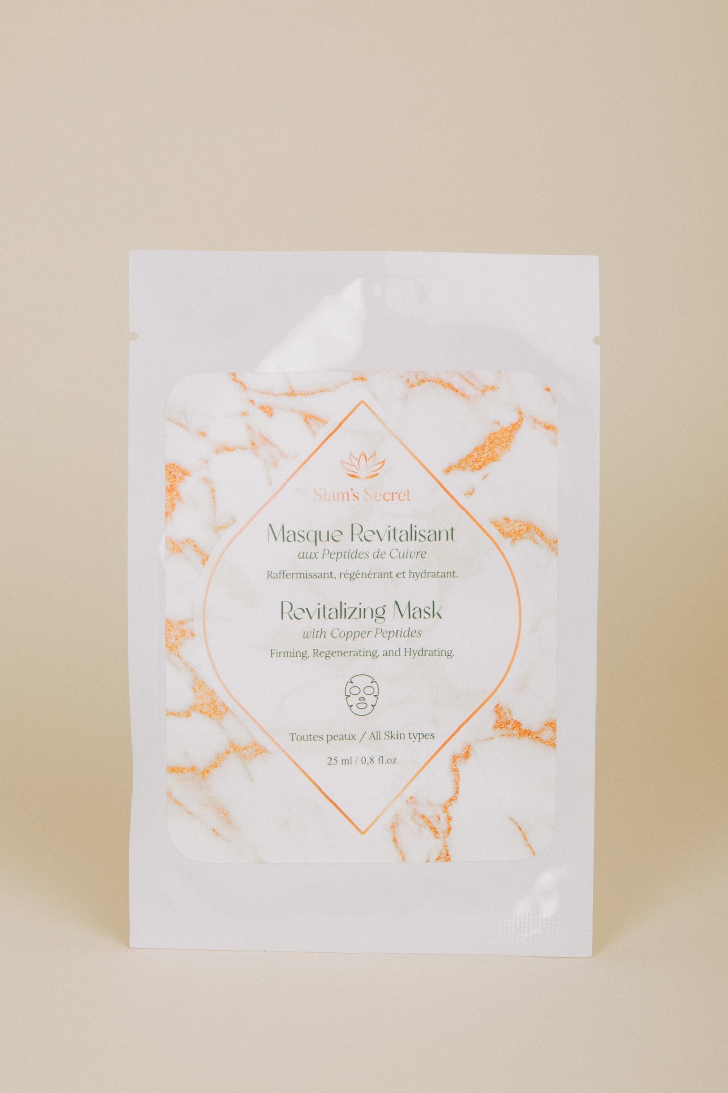 Copper Peptide Fabric Mask