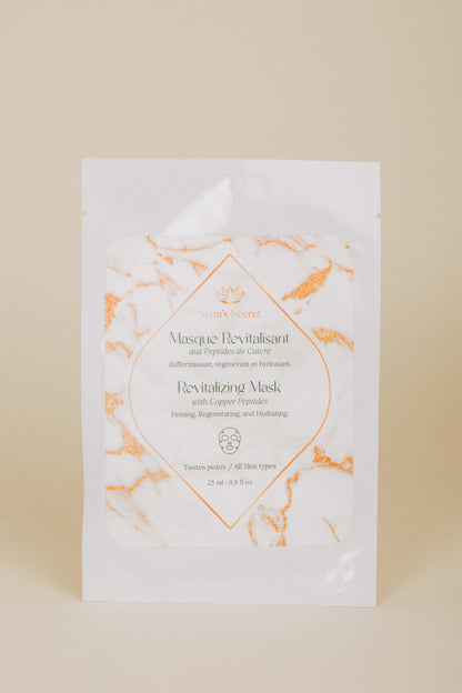 Masque en Tissu aux Peptides de Cuivre