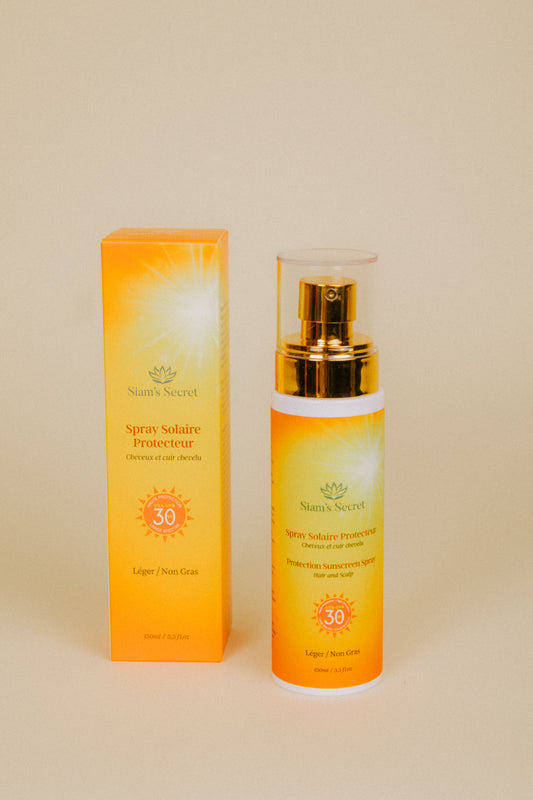 Schützende Sonnencreme für Haar und Kopfhaut